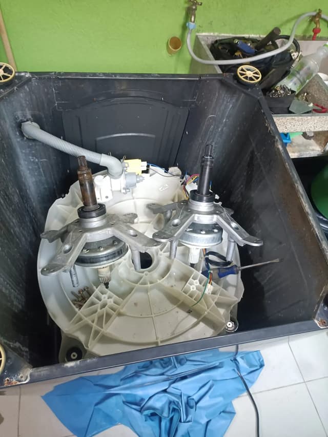 cambio de transmision LG